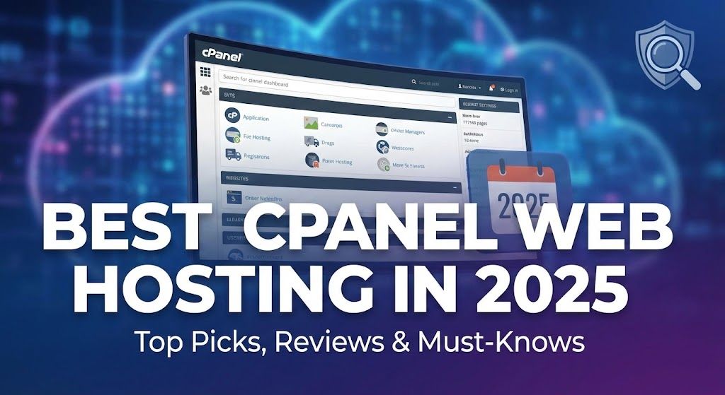 אחסון אתרי cPanel הטוב ביותר לשנת 2025: בחירות מובילות, סקירות וכל מה שחייבים לדעת