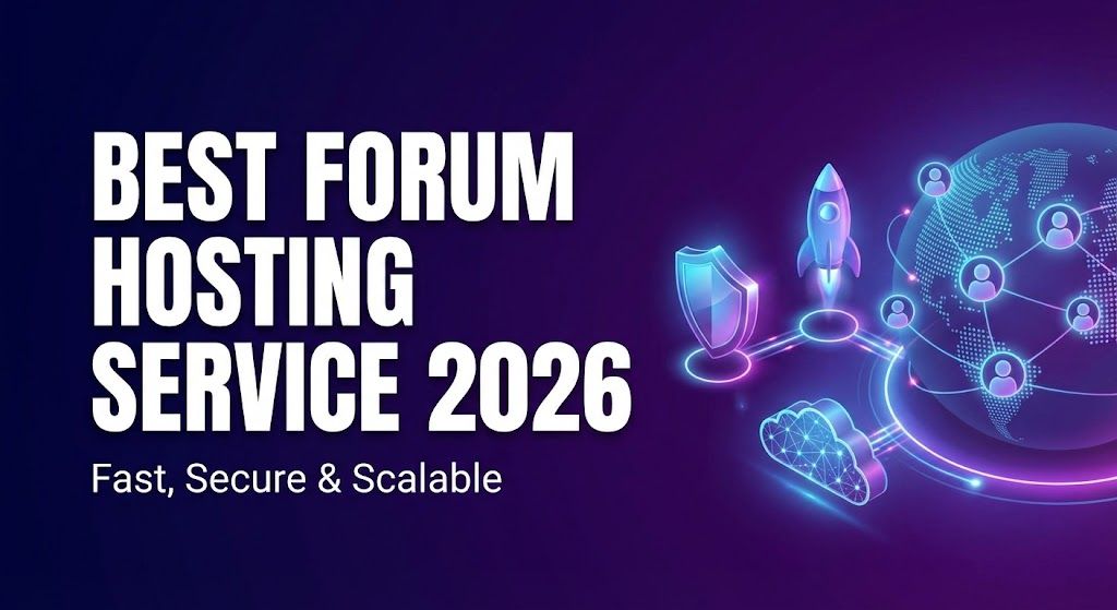 שירותי אחסון פורומים הטובים ביותר 2026; מהיר, מאובטח וניתן להרחבה