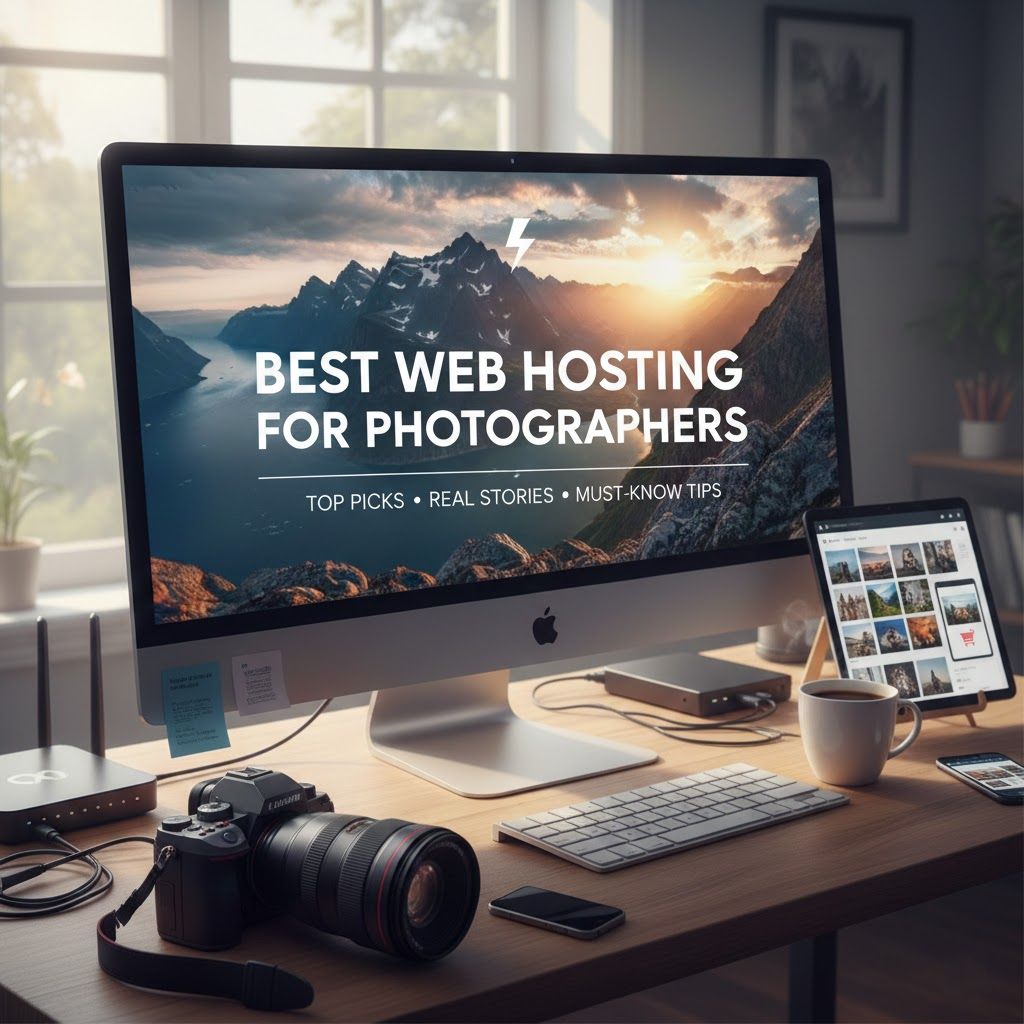 Best Web Hosting for Photographers 2025: Fast, Secure & Photo-Ready