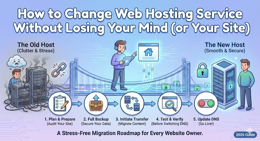 Change Web Hosting Service: Step-by-Step Migration Guide