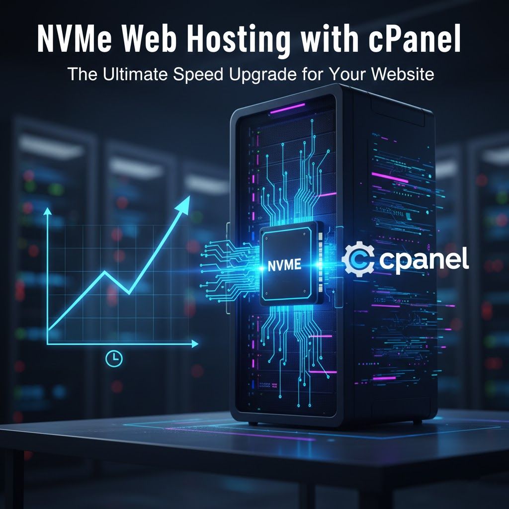 NVMe Web Hosting with cPanel: Fast, Managed cPanel Hosting