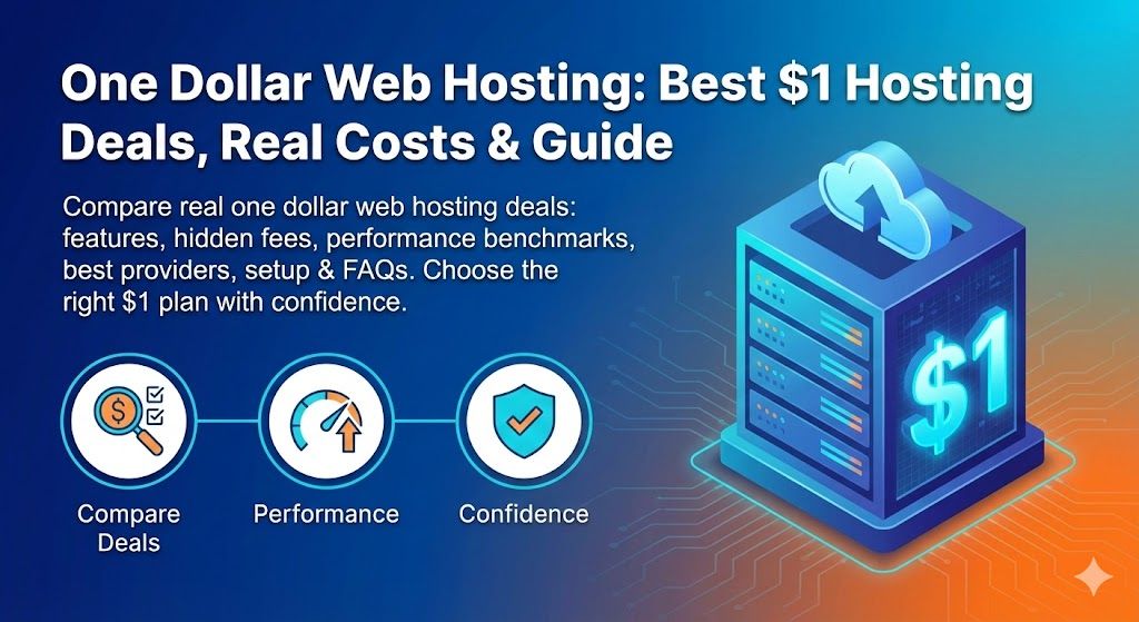 $1 Web Hosting: Best Deals, Real Costs & Guide