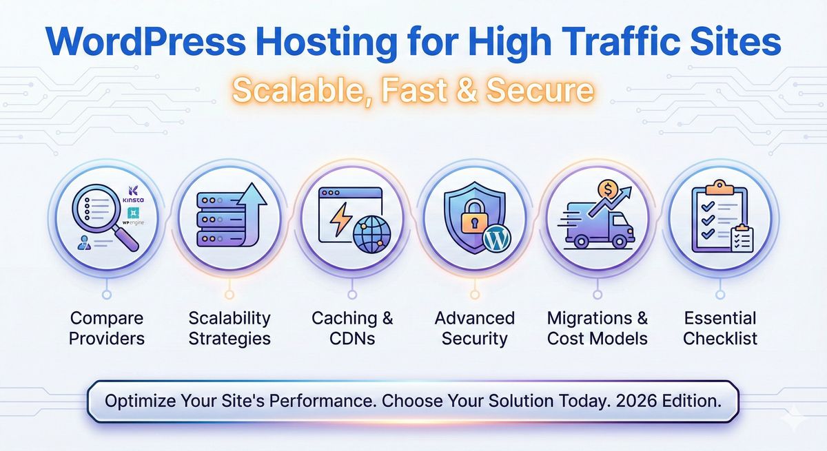 WordPress Hosting for High Traffic Sites (2026)